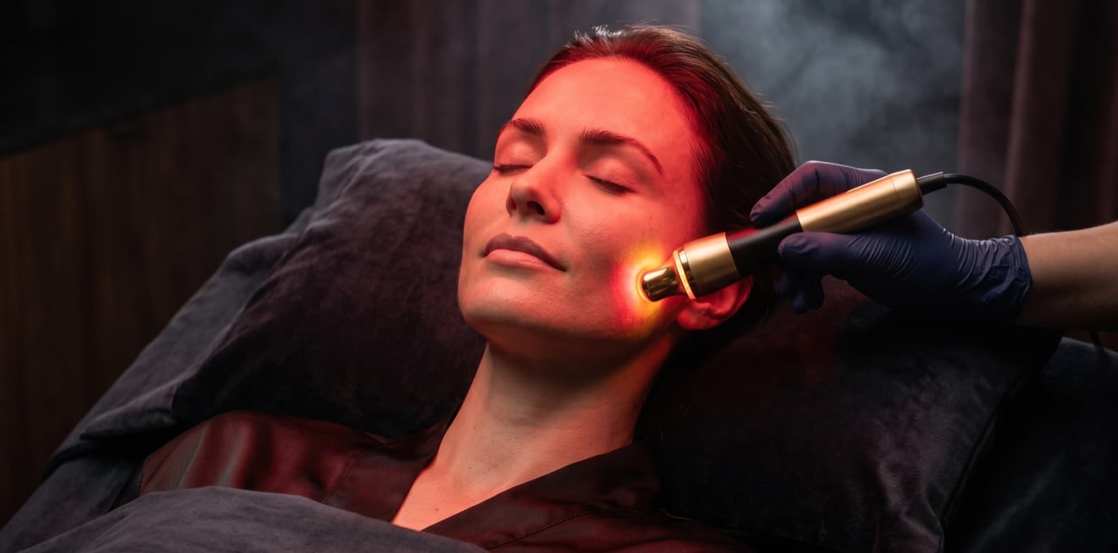 Red light and RF, in the chair
